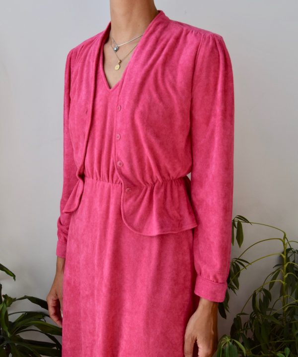 Seventies Flamingo Terry Cloth Set Clearance Supply
