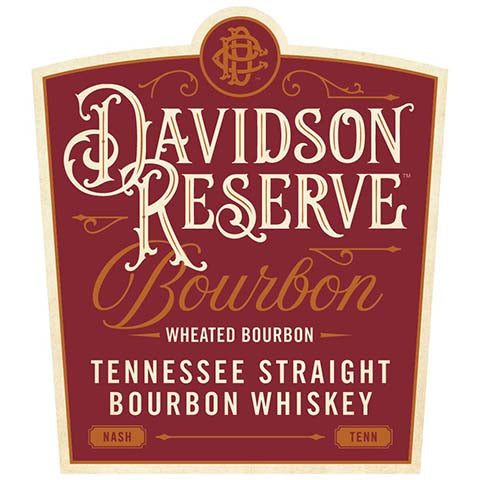 Davidson Reserve Bourbon Tennessee Straight Bourbon Whiskey Clearance Classic
