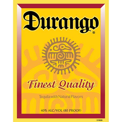 Durango Finest Quality Tequila Discount 2025 Newest