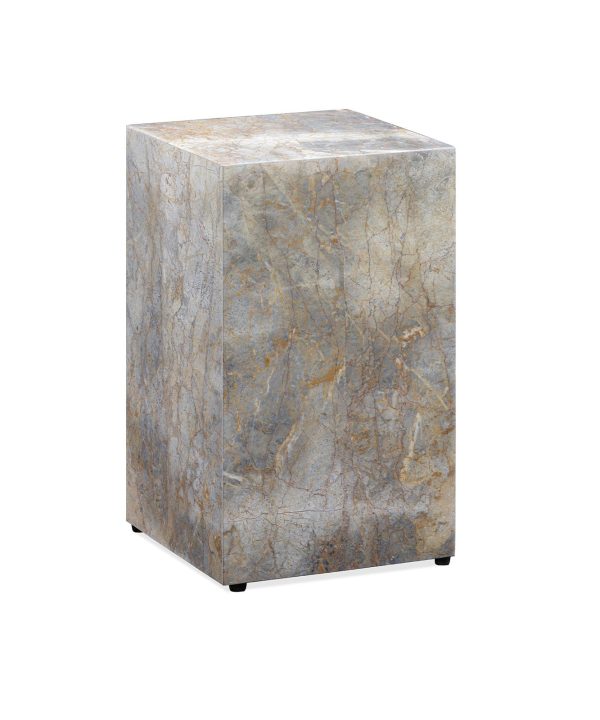 Stage Marble Side Table Tall - Earth Marble Online Online Cheap Pice