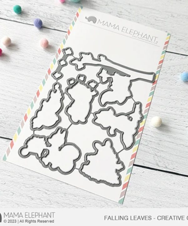 Mama Elephant Falling Leaves - Creative Cuts Cheap Sale Manchester Great Sale