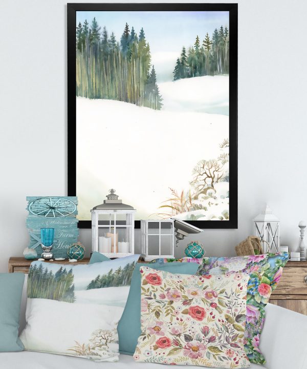Pine Forest In Snowy Winter Landscape How Much Cheap Online
