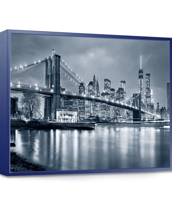 Panorama New York City at Night Wall Art Cheap Sale Best Wholesale