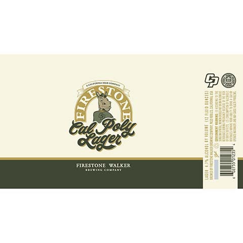 Firestone Walker Cal Poly Lager Cheap Sale Footlocker Pictures