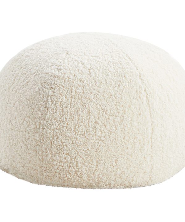 Stuffed Bun Ottoman - Cream Boucle Glore 102 Outlet Cheap Authentic