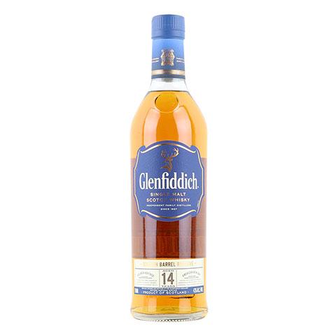 Glenfiddich 14 Year Bourbon Barrel Reserve Scotch Whisky Sale 100% Original