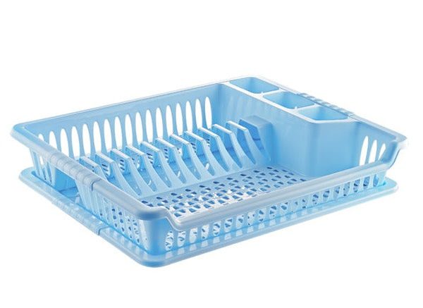 Premium Quality Dish Drainer Plate Drying Rack Cutlery Holder with Tray 45.5*37*5 cm Online Cheap Pice