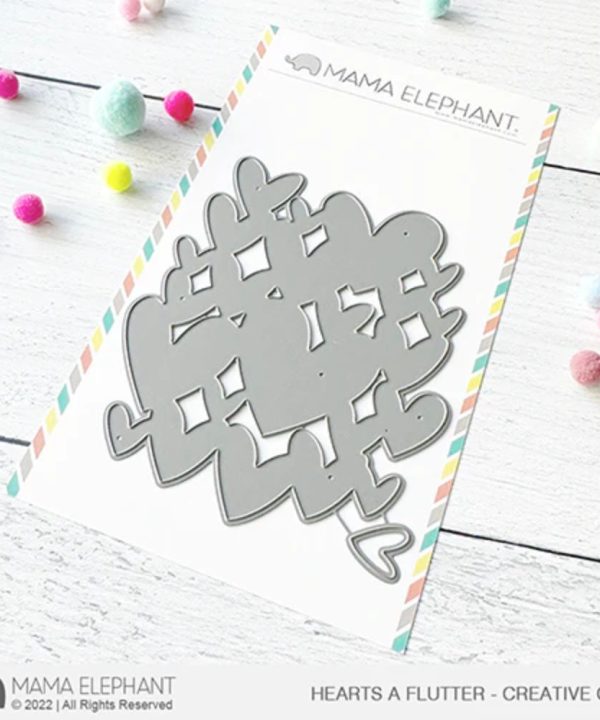 Mama Elephant Hearts A Flutter - Creative Cuts Cheap Fashion Style