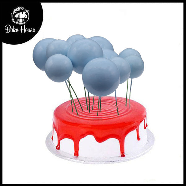 Artificial Blue Faux Ball Topper 20Pcs Set Reliable Online