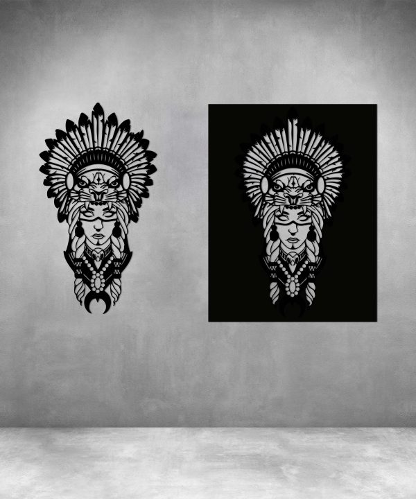 2 Piece Chief Tribal Woman Buy Online Cheap Pice