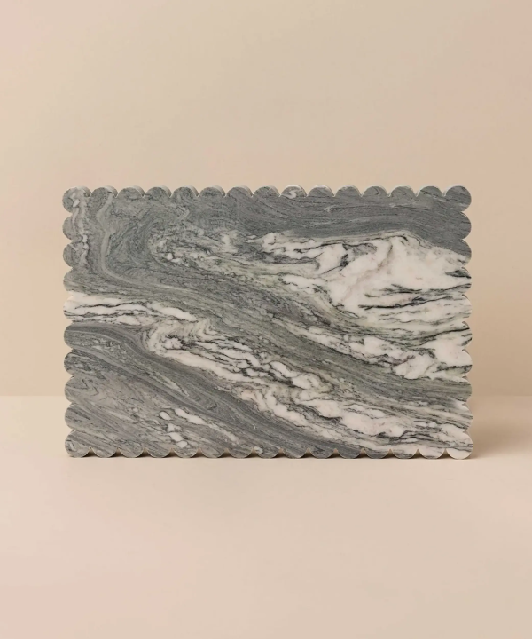 Scallop Tray Large - Amazon Grey Discount Newest