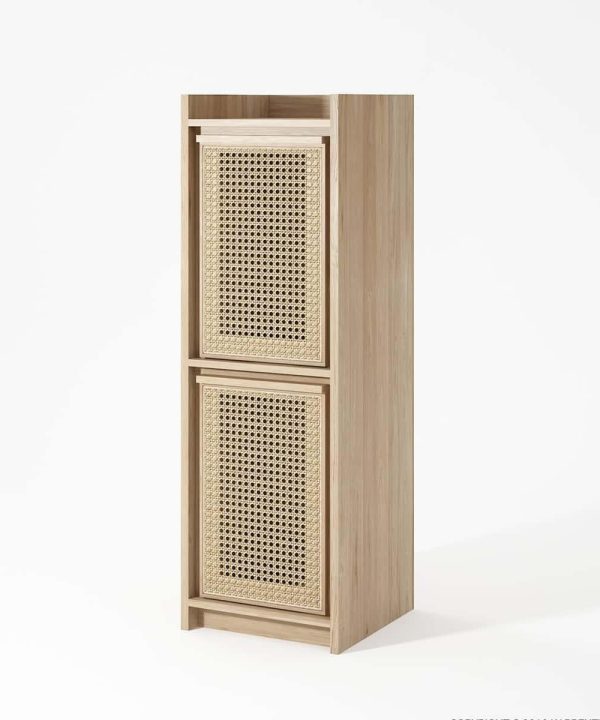 Roots 2 Door Cupboard - Oak Cheap Supply