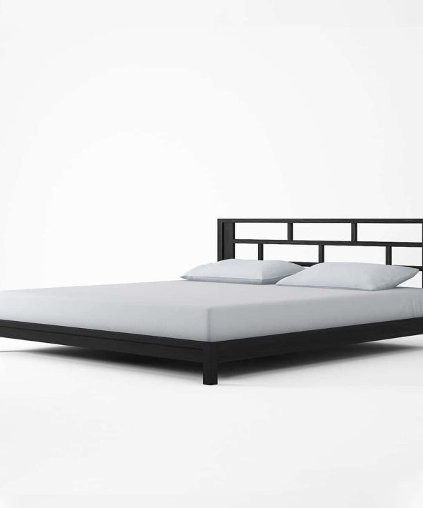 Sakae King Bed - Satin Black In China For Sale