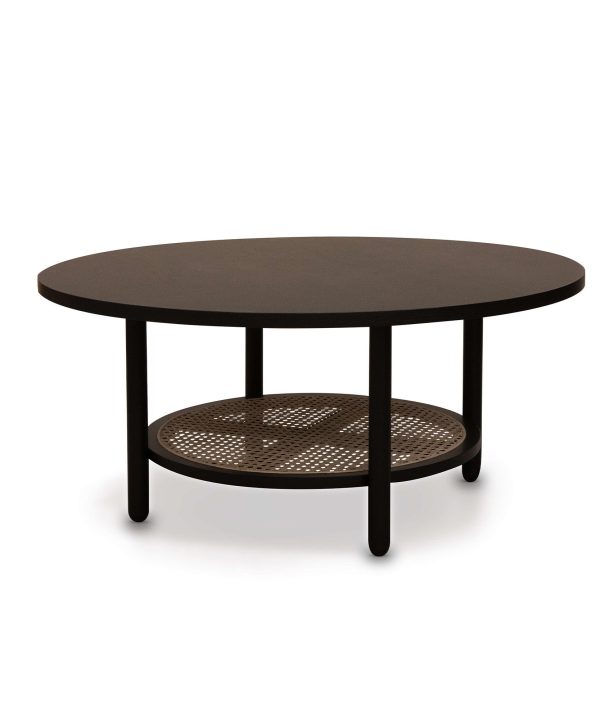 Radial Rattan Coffee Table - Black/Natural Outlet Good Selling