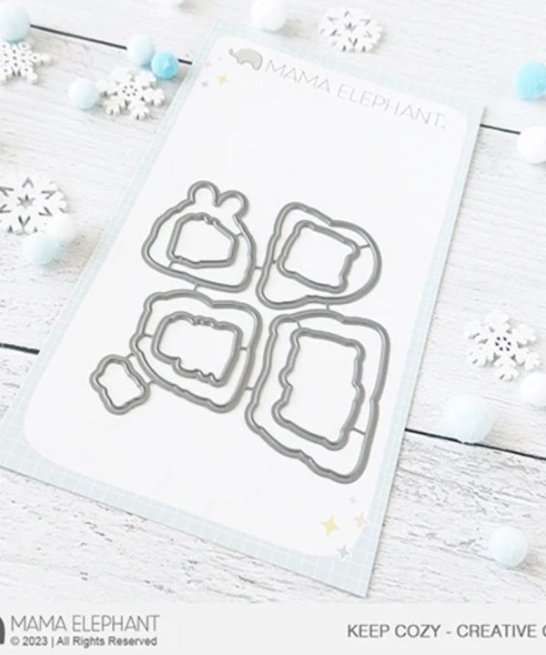 Mama Elephant Keep Cozy - Creative Cuts Real Cheap Online
