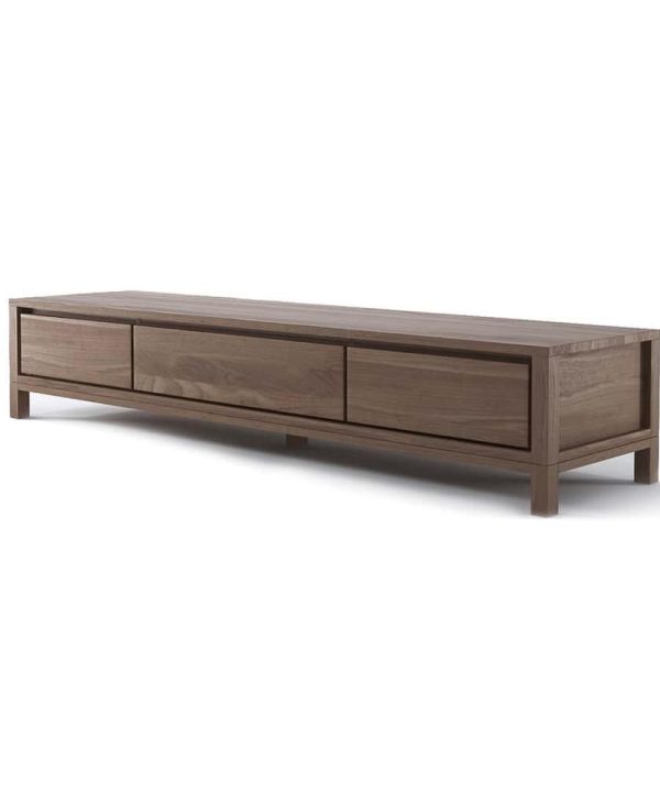 Solid TV Chest 180cm - Teak Sale Footlocker Finishline