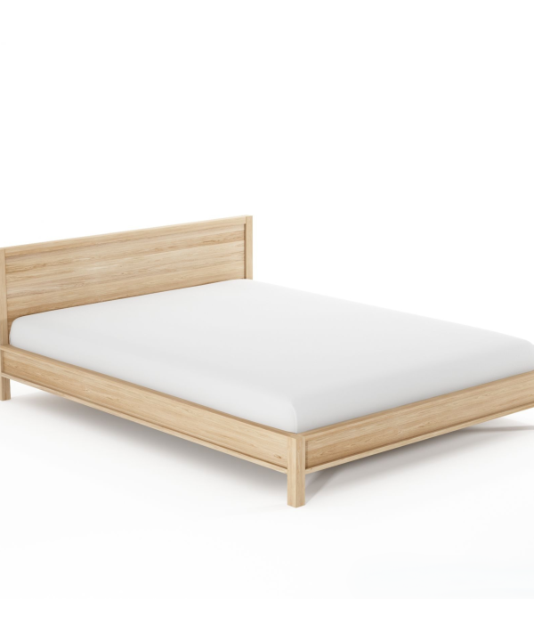 Solid Queen Bed - Oak 100% Original Sale Online