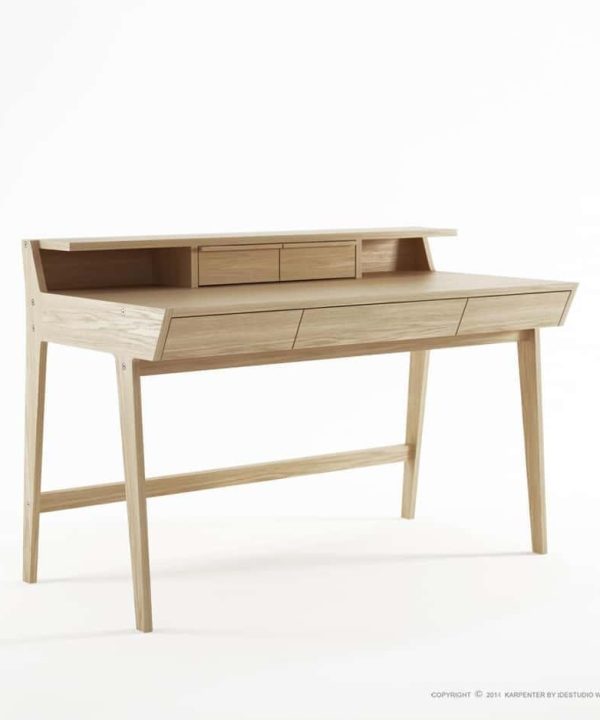 Soho Desk - Oak Discount Authentic