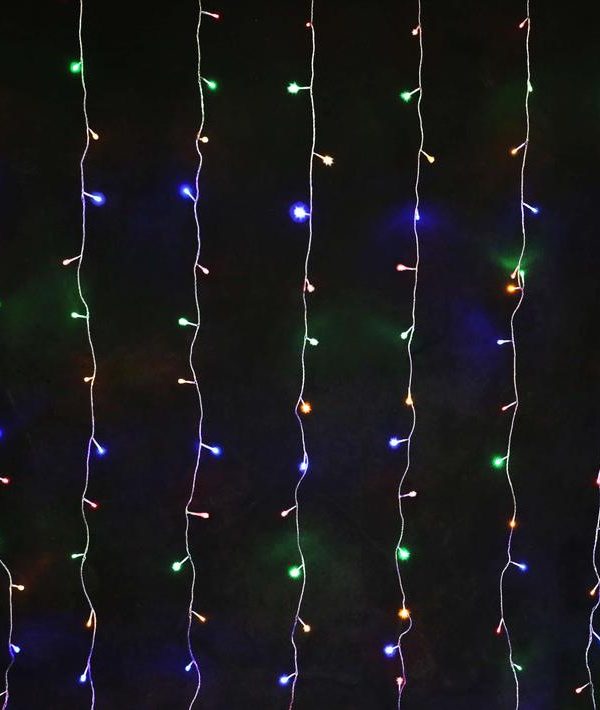 160 LED Connectable Curtain Light 2m*2m  - Multicolor Clearance Marketable