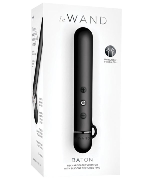 Le Wand Chrome Baton-Black Purchase Cheap Pice
