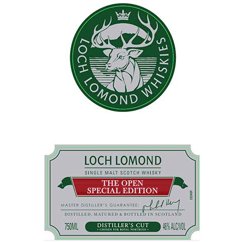 Loch Lomond The Open Special Edition Single Malt Scotch Whisky Discount Cheap