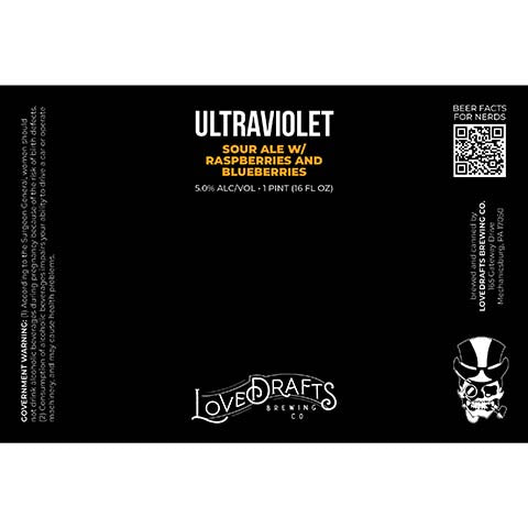 Lovedrafts Ultraviolet Sour Ale Sale Outlet Locations