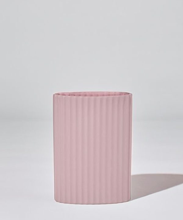 Ripple Oval Vase Medium - Lilac Outlet Release Dates