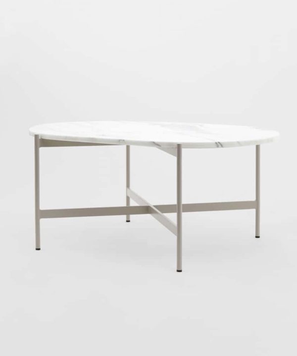 Rhonde Marble Coffee Table - Sand Tumblr Online