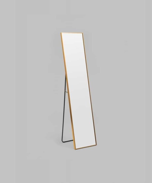 Simplicity Standing Mirror - Brass Buy Cheap Best Wholesale