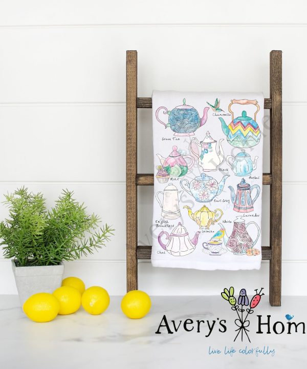 Tea Pots Flour Sack Dish Towel Buy Cheap 2025 New