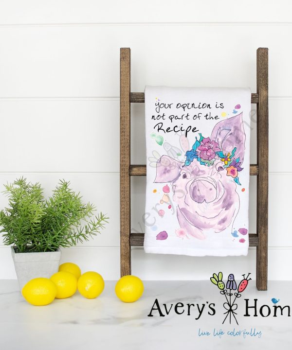 Your Opinion Funny Flour Sack Dish Towel Cheap Sale For Cheap