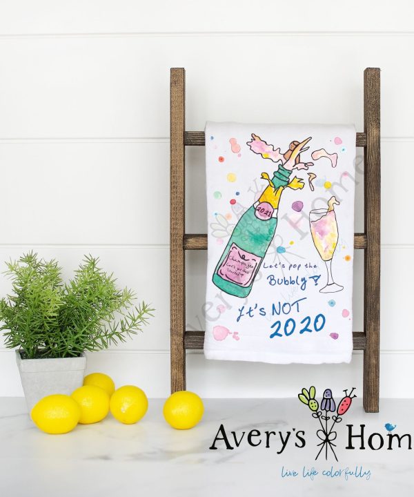 Not 2020 Celebration Flour Sack Dish Towel Sale Authentic