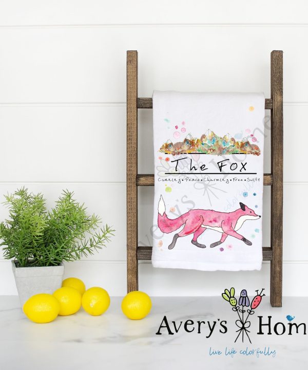 The Mountain Fox Flour Sack Dish Towel Discount Wiki