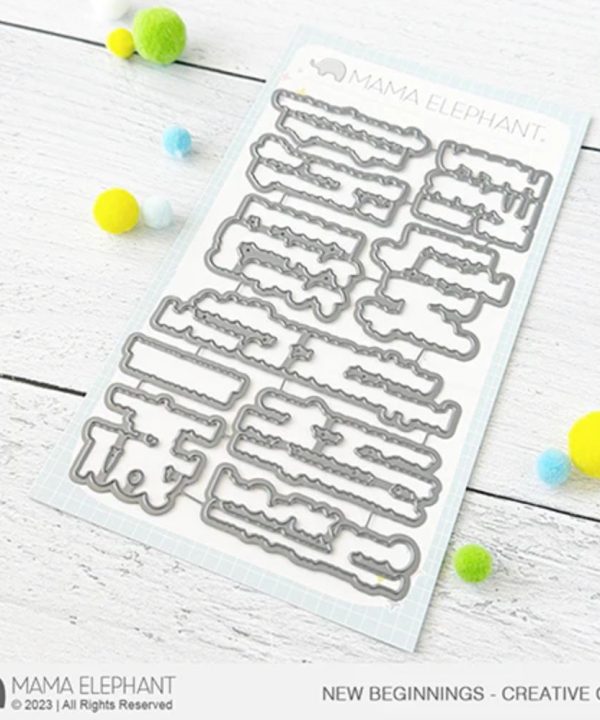 Mama Elephant New Beginnings - Creative Cuts Pay With Visa For Sale