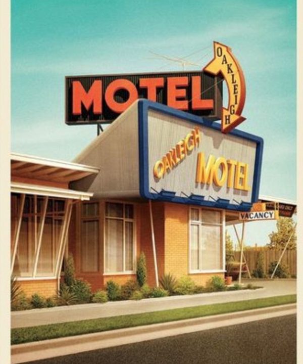 Oakleigh Motel Art Print Cheap Sale Cheap
