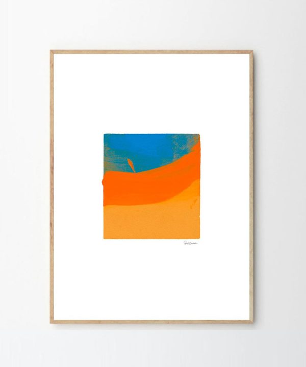 Sunset Wave Print 30Cm x 40Cm Limited Edition Online