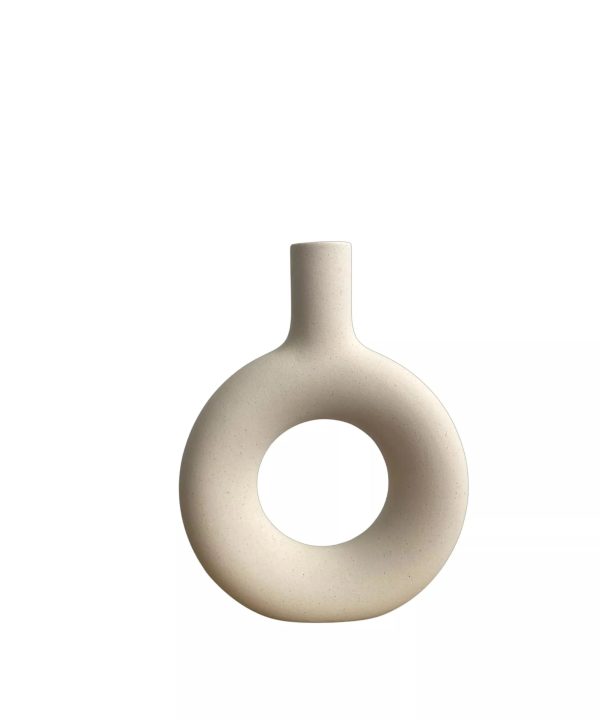 Raya Halo Vase Large - Neutral Discount Best Store To Get