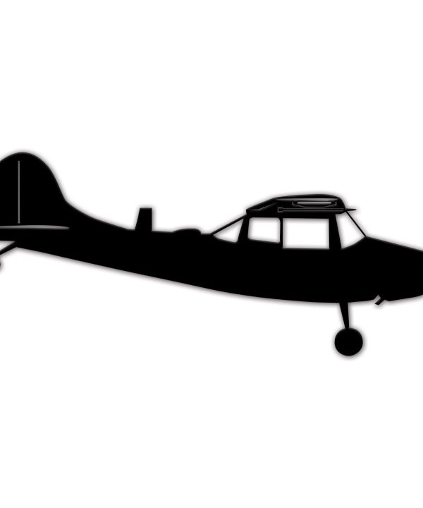 0-1E Airplane Silhouette Plasma Cut Sign Cheap High Quality