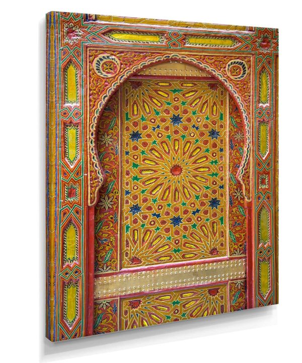 Moroccan Entrance Door in Fez Free Shipping With Mastercard