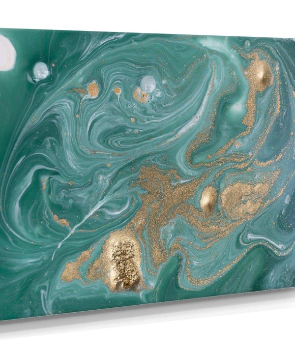 Nature Green and Gold Marble Best Place