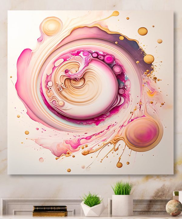 Pink Liquid Swirl Collections Online