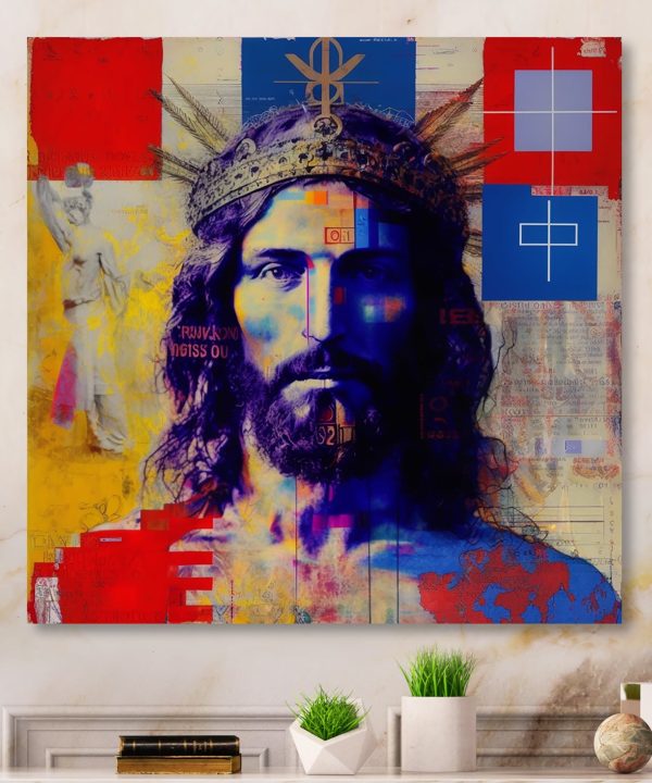 Pop Art Jesus Portrait II For Sale Cheap Pice