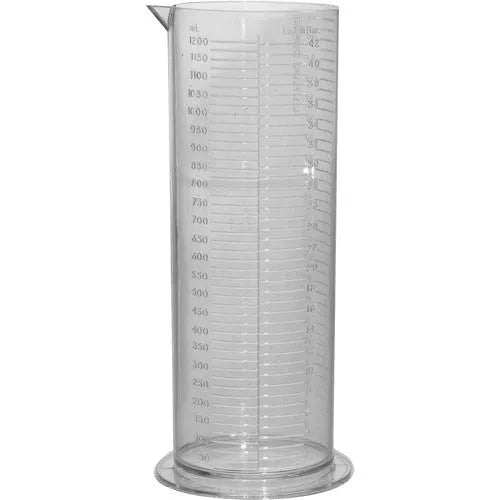 Paterson Plastic Graduate - 42oz(1200ml) Clearance Clearance