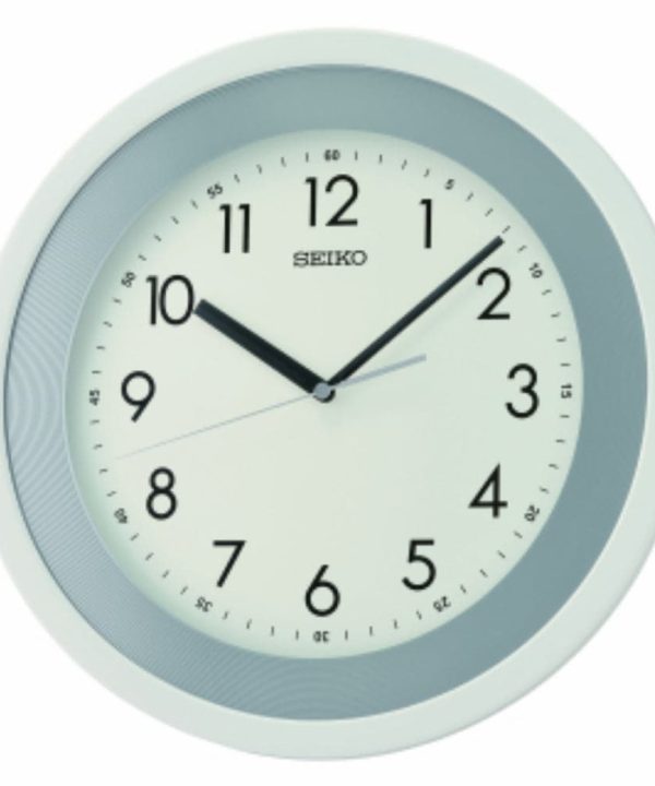 Seiko Clock White Dial Round Wall Clock QXA812W Outlet Cheap Authentic