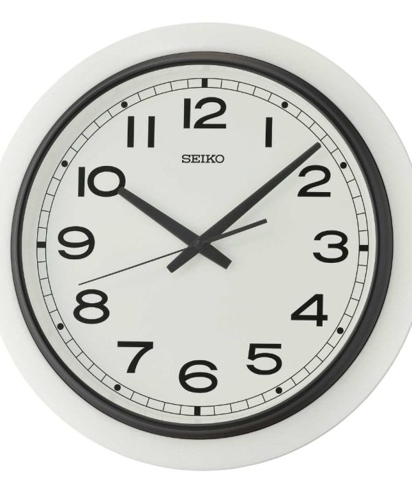 Seiko Clock White Dial Round Wall Clock QXA813W Buy Cheap Clearance