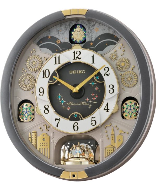 Seiko Melody In Motion Wall Clock QXM385N Sale Online Online