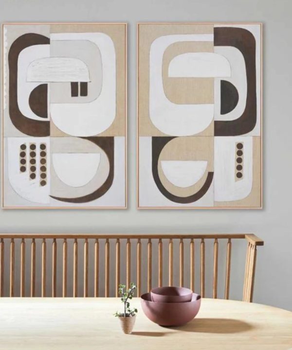 Saxum Arch Diptych Canvas Print 92cm x 61cm Fashion Style Online