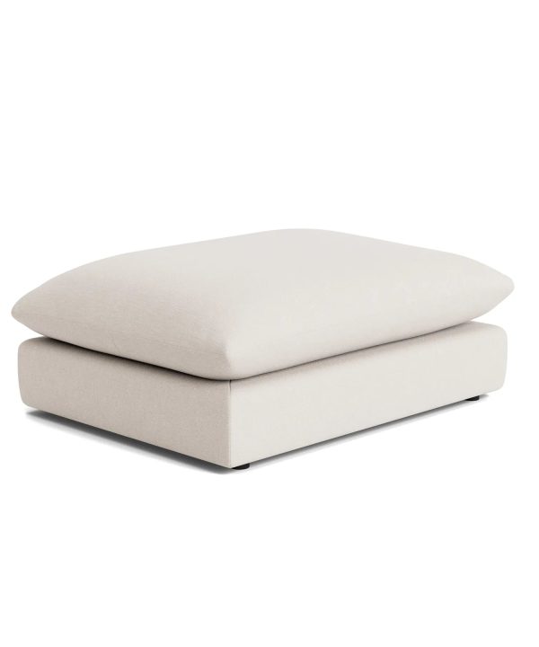 Sidney Slipcover Ottoman - Silex Off White Really Cheap Shoes Online