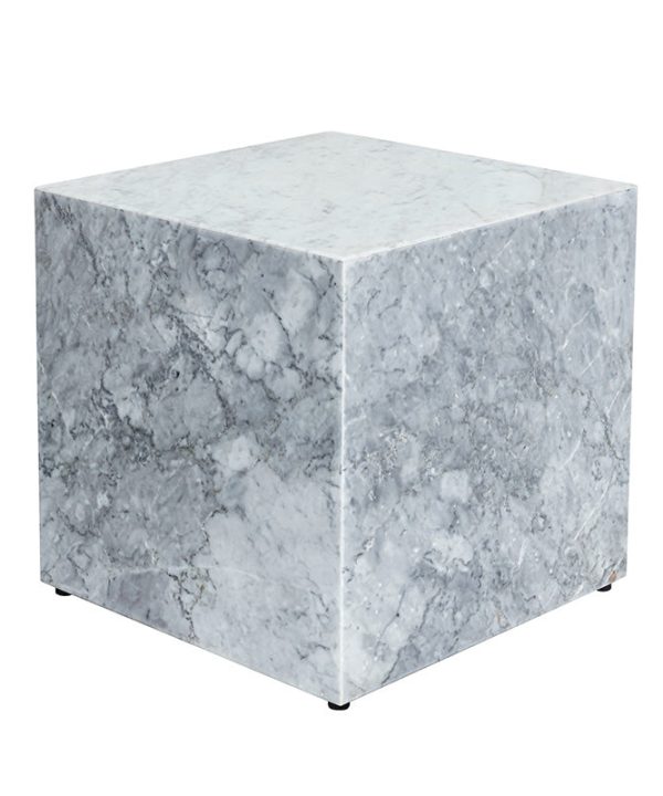 Stage Marble Side Table Low - Grey Carrara Discount Amazon