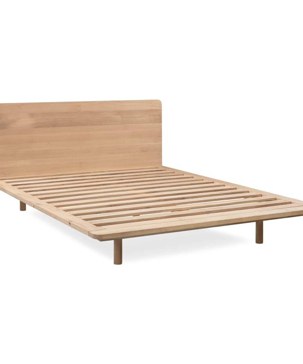 Serene Queen Bed - Oak Sale Shop Offer